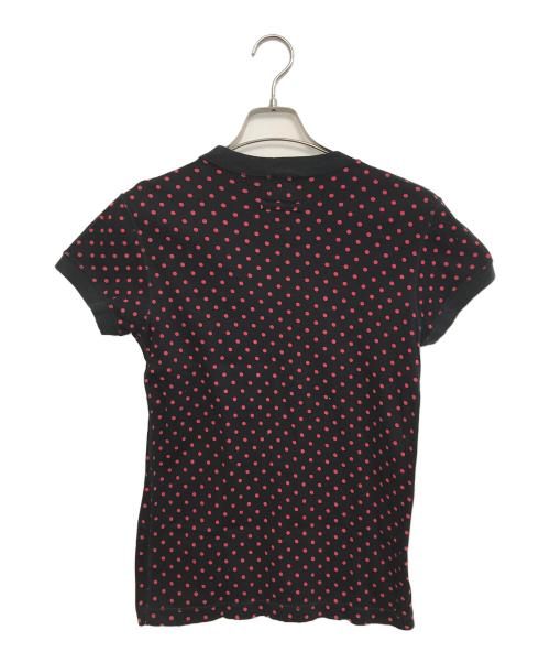 Jean Paul Gaultier homme（ジャンポールゴルチェオム）Jean Paul Gaultier homme (ジャンポールゴルチェオム) ドットTシャツ ブラック サイズ:Ⅿの古着・服飾アイテム