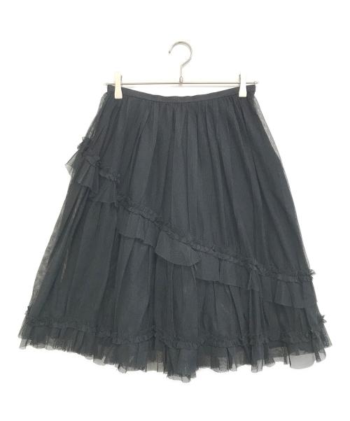 Jean Paul GAULTIER（ジャンポールゴルチェ）Jean Paul GAULTIER (ジャンポールゴルチェ) チュールスカート ブラック サイズ:40の古着・服飾アイテム