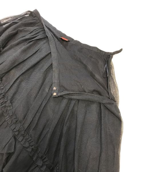 Jean Paul GAULTIER（ジャンポールゴルチェ）Jean Paul GAULTIER (ジャンポールゴルチェ) チュールスカート ブラック サイズ:40の古着・服飾アイテム