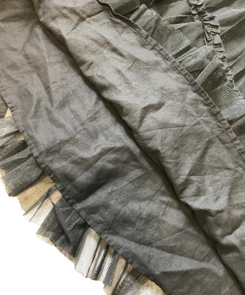 Jean Paul GAULTIER（ジャンポールゴルチェ）Jean Paul GAULTIER (ジャンポールゴルチェ) チュールスカート ブラック サイズ:40の古着・服飾アイテム
