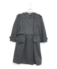 MIU MIU（ミュウミュウ）の古着「ウールコート」｜グレー