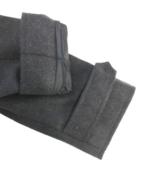 MIU MIU（ミュウミュウ）MIU MIU (ミュウミュウ) ウールコート グレー サイズ:38の古着・服飾アイテム