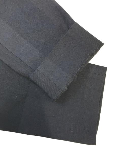 COMME des GARCONS（コムデギャルソン）COMME des GARCONS (コムデギャルソン) スクエア切替ギャバジンパンツ ブラック サイズ:Sの古着・服飾アイテム