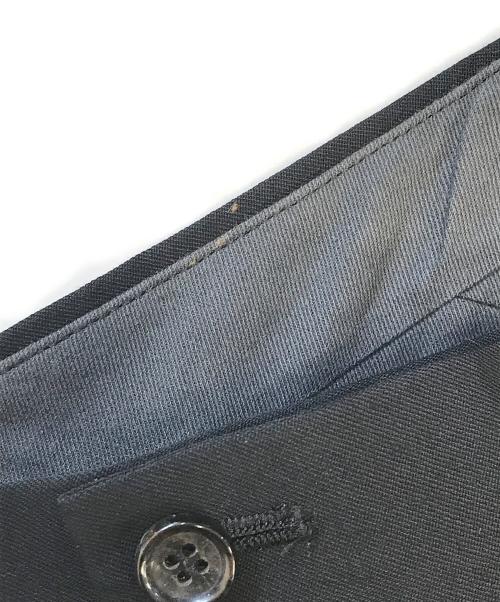 COMME des GARCONS（コムデギャルソン）COMME des GARCONS (コムデギャルソン) スクエア切替ギャバジンパンツ ブラック サイズ:Sの古着・服飾アイテム