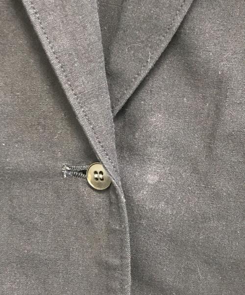 COMME des GARCONS（コムデギャルソン）COMME des GARCONS (コムデギャルソン) プリーツ2Bジャケット ネイビー サイズ:表記なしの古着・服飾アイテム
