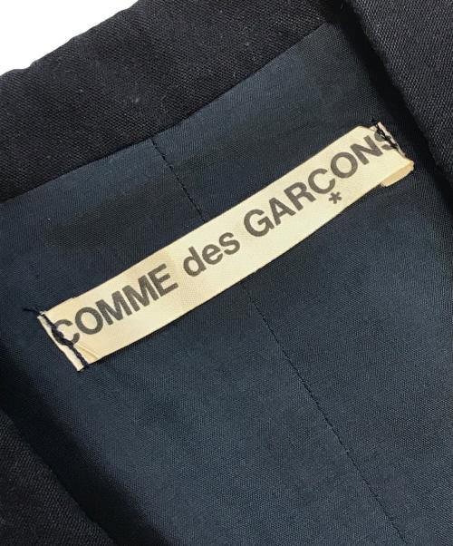 COMME des GARCONS（コムデギャルソン）COMME des GARCONS (コムデギャルソン) プリーツ2Bジャケット ネイビー サイズ:表記なしの古着・服飾アイテム