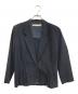 COMME des GARCONS（コムデギャルソン）の古着「プリーツ2Bジャケット」｜ネイビー