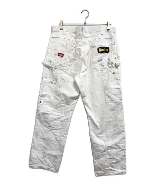 Dickies（ディッキーズ）Dickies (ディッキーズ) ダブルニーペインターパンツ ホワイト サイズ:表記なしの古着・服飾アイテム