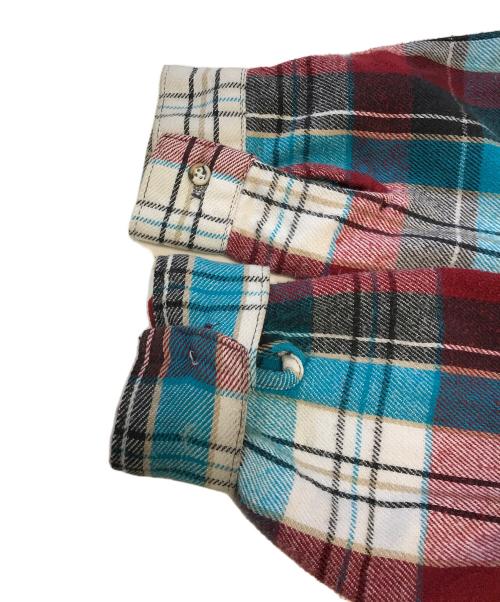 FIVE BROTHER（ファイブブラザー）FIVE BROTHER (ファイブブラザー) ヘビーチェックネルシャツ マルチカラー サイズ:XLの古着・服飾アイテム