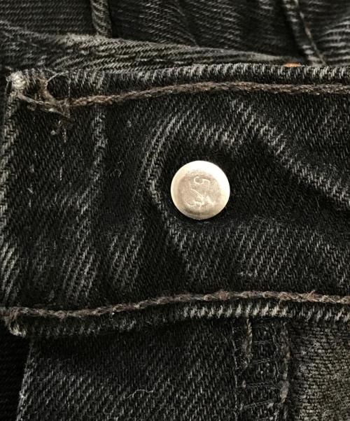 LEVI'S（リーバイス）LEVI'S (リーバイス) 517後染ブラックデニムパンツ ブラック サイズ:W36 L32の古着・服飾アイテム