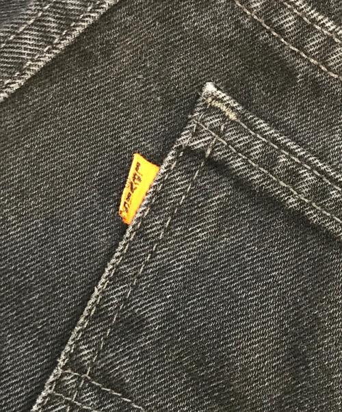 LEVI'S（リーバイス）LEVI'S (リーバイス) 517後染ブラックデニムパンツ ブラック サイズ:W36 L32の古着・服飾アイテム