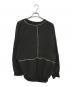 SHINYA KOZUKA (シンヤコズカ) ホールデザイン スウェット ブラック サイズ:S：10000円