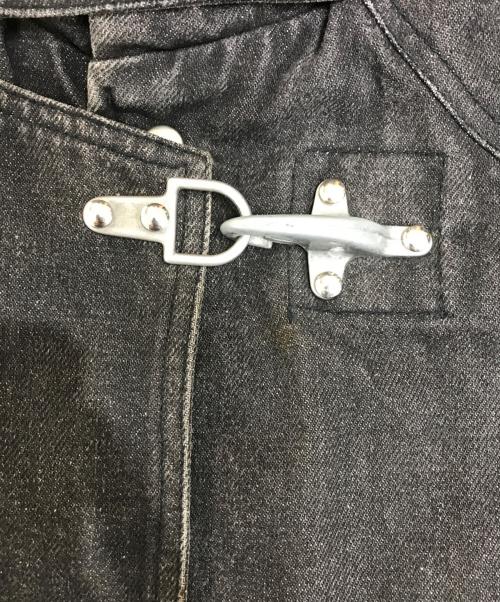 POLO RALPH LAUREN（ポロ・ラルフローレン）POLO RALPH LAUREN (ポロ・ラルフローレン) ファイヤーマンデニムダウンジャケット ブラック サイズ:Sの古着・服飾アイテム