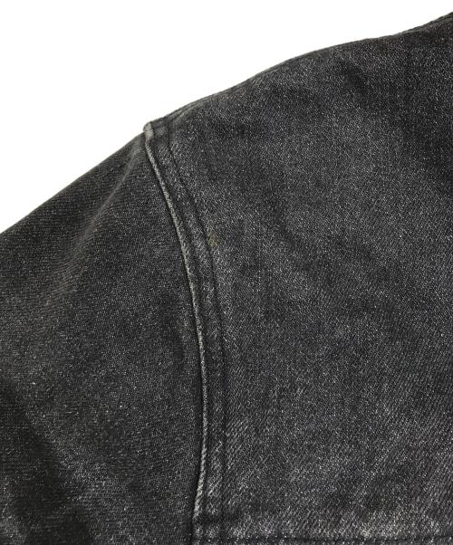 POLO RALPH LAUREN（ポロ・ラルフローレン）POLO RALPH LAUREN (ポロ・ラルフローレン) ファイヤーマンデニムダウンジャケット ブラック サイズ:Sの古着・服飾アイテム