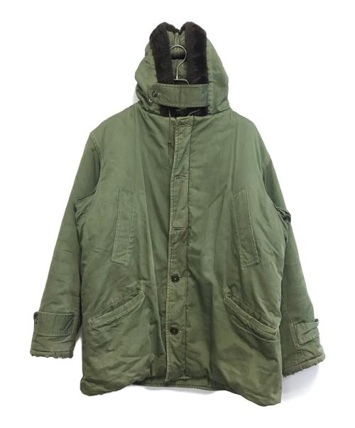 VINTAGE MILITARY（ヴィンテージ ミリタリー）VINTAGE MILITARY (ヴィンテージ ミリタリー) B-9 タイプジャケット グリーン サイズ:表記なしの古着・服飾アイテム