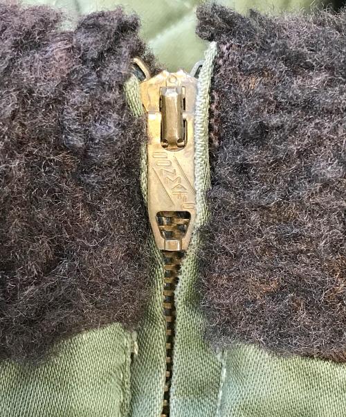 VINTAGE MILITARY（ヴィンテージ ミリタリー）VINTAGE MILITARY (ヴィンテージ ミリタリー) B-9 タイプジャケット グリーン サイズ:表記なしの古着・服飾アイテム