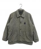 South2 West8サウスツー ウエストエイト）の古着「Coach Jacket Shaggy Plaid」｜ブラウン