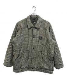 South2 West8（サウスツー ウエストエイト）の古着「Coach Jacket Shaggy Plaid」｜ブラウン