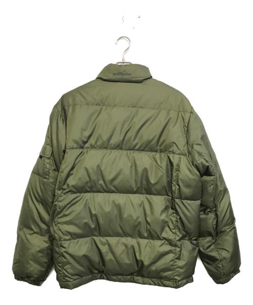 Eddie Bauer（エディーバウアー）Eddie Bauer (エディーバウアー) PREMIUM GOOSE DOWN JKT グリーン サイズ:Ｌの古着・服飾アイテム
