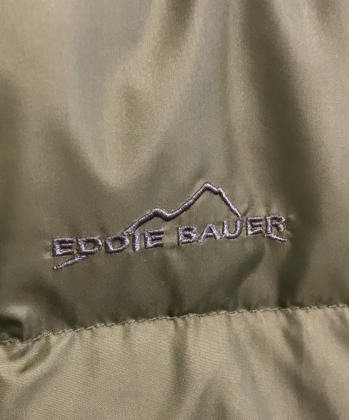 Eddie Bauer（エディーバウアー）Eddie Bauer (エディーバウアー) PREMIUM GOOSE DOWN JKT グリーン サイズ:Ｌの古着・服飾アイテム