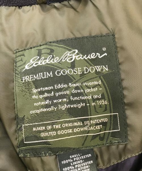 Eddie Bauer（エディーバウアー）Eddie Bauer (エディーバウアー) PREMIUM GOOSE DOWN JKT グリーン サイズ:Ｌの古着・服飾アイテム