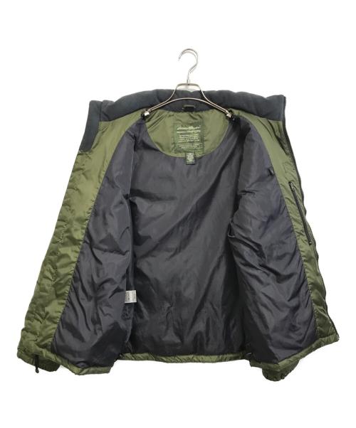 Eddie Bauer（エディーバウアー）Eddie Bauer (エディーバウアー) PREMIUM GOOSE DOWN JKT グリーン サイズ:Ｌの古着・服飾アイテム
