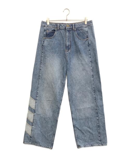 adidas（アディダス）adidas (アディダス) デニムパンツ インディゴ サイズ:34の古着・服飾アイテム