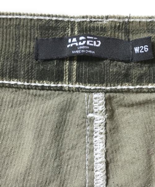 Jaded London（ジェイデッドロンドン）Jaded London (ジェイデッドロンドン) チェックハーフパンツ グリーン サイズ:W26の古着・服飾アイテム