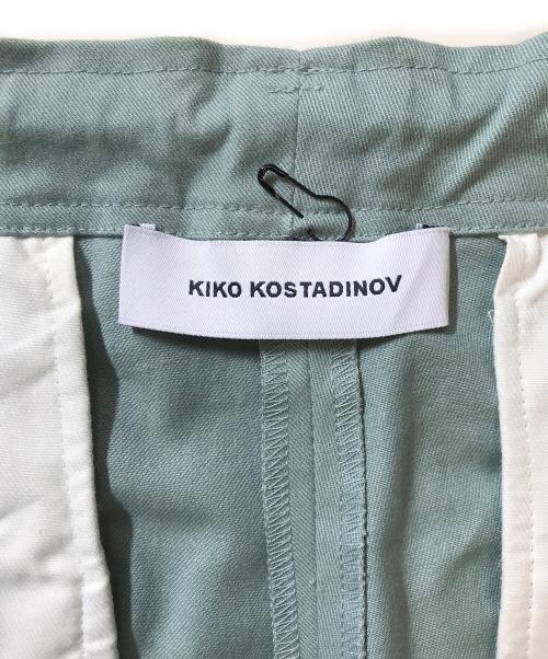 KIKO KOSTADINOV（キコ・コスタディノフ）KIKO KOSTADINOV (キコ・コスタディノフ) パンツ グリーン サイズ:48の古着・服飾アイテム