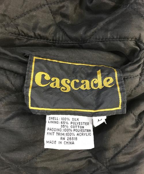 Cascade（キャスケイド）Cascade (キャスケイド) ダービージャケット ブラック サイズ:Mの古着・服飾アイテム