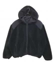 DINGYUN ZHANG（ディンユン・チャン）の古着「TN1 FLEECE HOODIE」｜ブラック