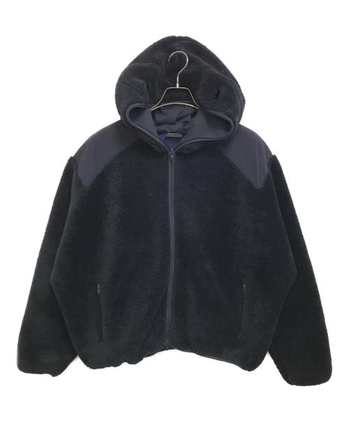DINGYUN ZHANG（ディンユン・チャン）DINGYUN ZHANG (ディンユン・チャン) TN1 FLEECE HOODIE ブラック サイズ:Mの古着・服飾アイテム