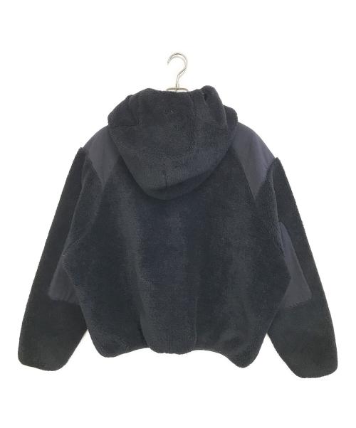 DINGYUN ZHANG（ディンユン・チャン）DINGYUN ZHANG (ディンユン・チャン) TN1 FLEECE HOODIE ブラック サイズ:Mの古着・服飾アイテム