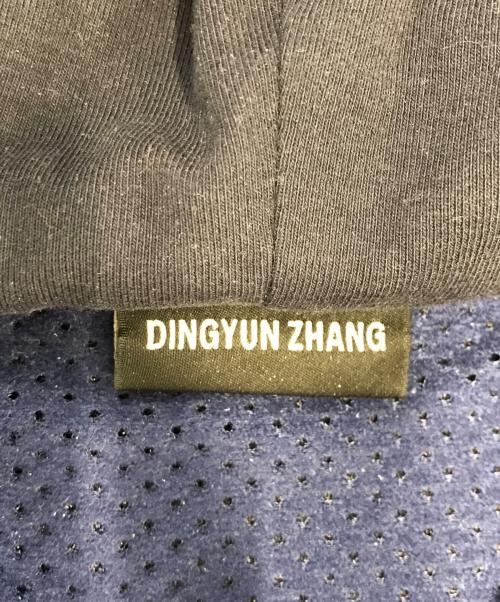 DINGYUN ZHANG（ディンユン・チャン）DINGYUN ZHANG (ディンユン・チャン) TN1 FLEECE HOODIE ブラック サイズ:Mの古着・服飾アイテム