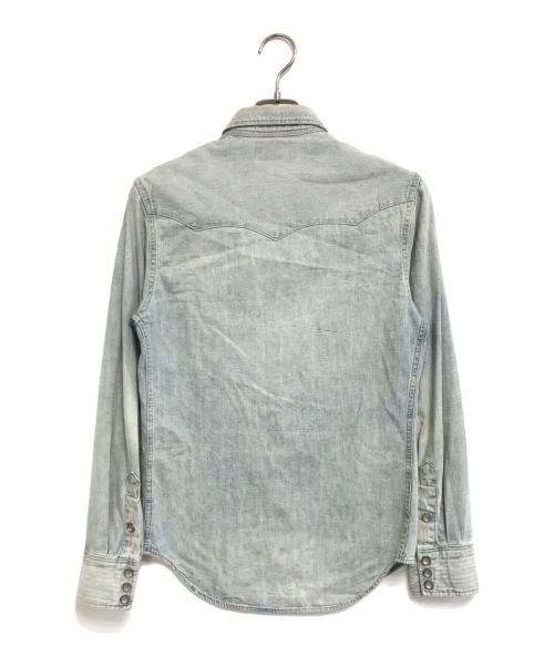 RRL（ダブルアールエル）RRL (ダブルアールエル) デニムウエスタンシャツ インディゴ サイズ:XSの古着・服飾アイテム
