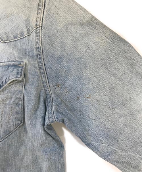 RRL（ダブルアールエル）RRL (ダブルアールエル) デニムウエスタンシャツ インディゴ サイズ:XSの古着・服飾アイテム