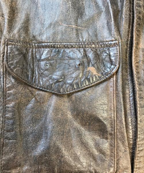 VINTAGE（ヴィンテージ）VINTAGE (ヴィンテージ) A-2 フライトジャケット ブラウン サイズ:Mの古着・服飾アイテム