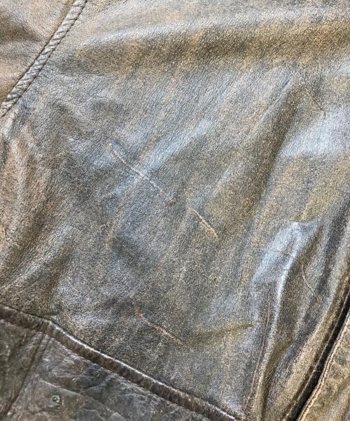 VINTAGE（ヴィンテージ）VINTAGE (ヴィンテージ) A-2 フライトジャケット ブラウン サイズ:Mの古着・服飾アイテム