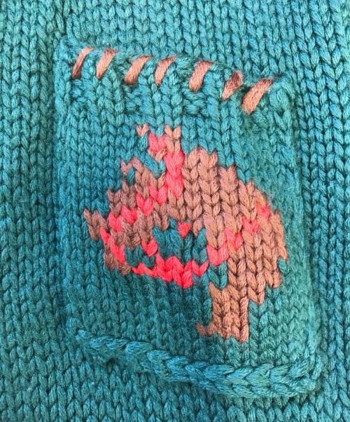 POLO RALPH LAUREN（ポロ・ラルフローレン）POLO RALPH LAUREN (ポロ・ラルフローレン) ガウンカーディガン グリーン サイズ:Sの古着・服飾アイテム