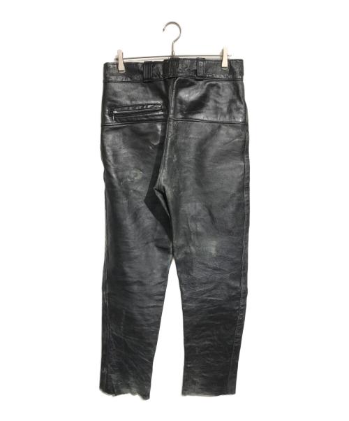 HARLEY-DAVIDSON（ハーレーダビッドソン）HARLEY-DAVIDSON (ハーレーダビッドソン) レザーパンツ ブラック サイズ:34の古着・服飾アイテム