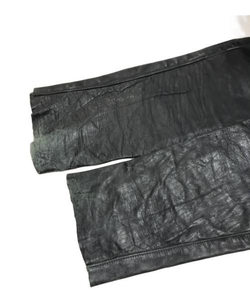 HARLEY-DAVIDSON（ハーレーダビッドソン）HARLEY-DAVIDSON (ハーレーダビッドソン) レザーパンツ ブラック サイズ:34の古着・服飾アイテム