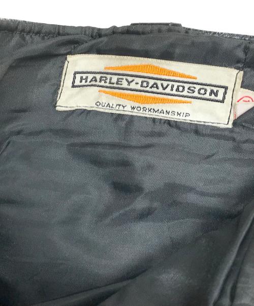 HARLEY-DAVIDSON（ハーレーダビッドソン）HARLEY-DAVIDSON (ハーレーダビッドソン) レザーパンツ ブラック サイズ:34の古着・服飾アイテム
