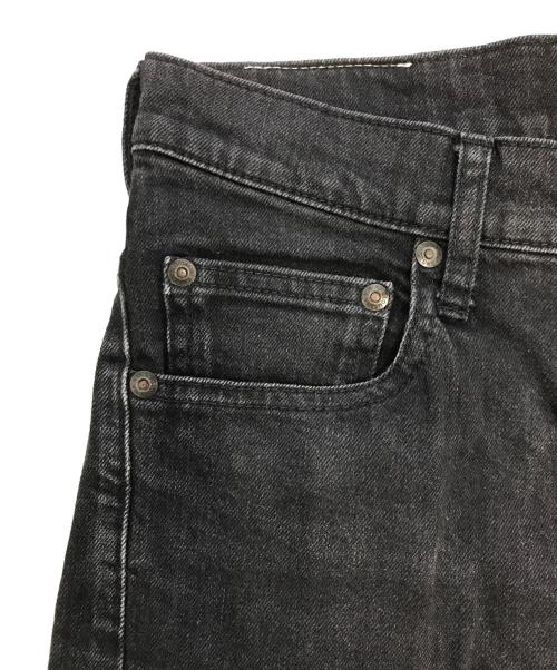 Vivienne Westwood ANGLOMANIA（ヴィヴィアンウエストウッドアングロマニア）Vivienne Westwood ANGLOMANIA (ヴィヴィアンウエストウッドアングロマニア) ペイント加工デニムパンツ ブラック サイズ:W38の古着・服飾アイテム