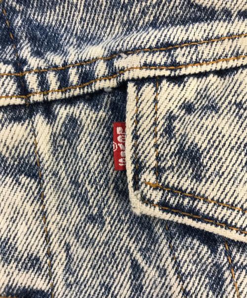 LEVI'S AUTHORIZED VINTAGE（リーバイス オーソライズド ヴィンテージ）LEVI'S AUTHORIZED VINTAGE (リーバイス オーソライズド ヴィンテージ) ケミカルウォッシュデニムジャケット インディゴ サイズ:Lの古着・服飾アイテム