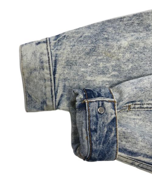 LEVI'S AUTHORIZED VINTAGE（リーバイス オーソライズド ヴィンテージ）LEVI'S AUTHORIZED VINTAGE (リーバイス オーソライズド ヴィンテージ) ケミカルウォッシュデニムジャケット インディゴ サイズ:Lの古着・服飾アイテム