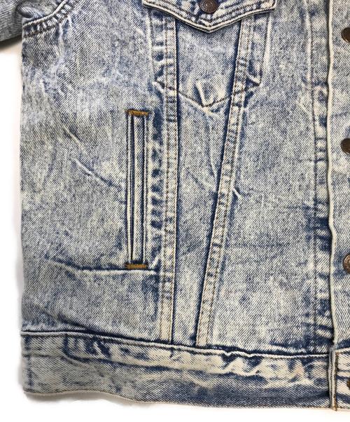 LEVI'S AUTHORIZED VINTAGE（リーバイス オーソライズド ヴィンテージ）LEVI'S AUTHORIZED VINTAGE (リーバイス オーソライズド ヴィンテージ) ケミカルウォッシュデニムジャケット インディゴ サイズ:Lの古着・服飾アイテム