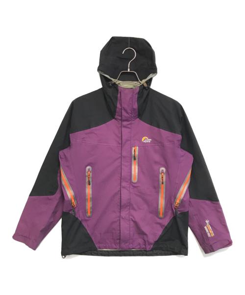 Lowe Alpine（ロウアルパイン）Lowe Alpine (ロウアルパイン) stussy (ステューシー) マウンテンパーカー パープル サイズ:MEDIUMの古着・服飾アイテム