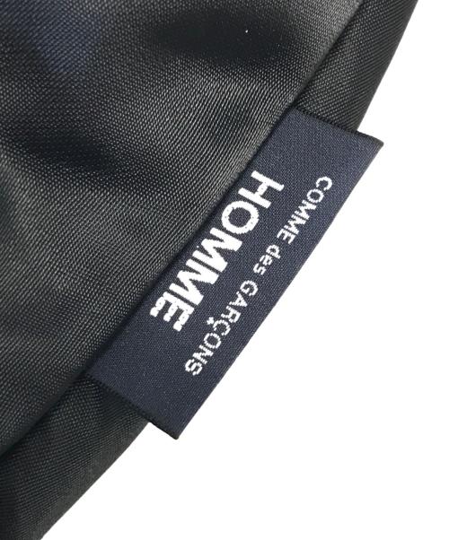 COMME des GARCONS HOMME（コムデギャルソン オム）COMME des GARCONS HOMME (コムデギャルソン オム) 綿ナイロンダブルツイルバッグ ブラックの古着・服飾アイテム