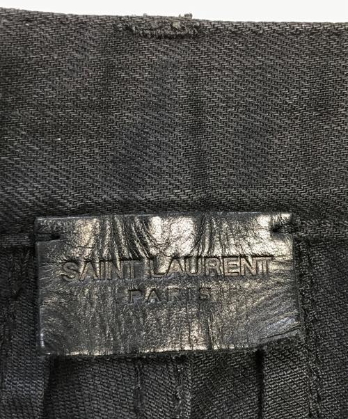 Saint Laurent Paris（サンローランパリ）Saint Laurent Paris (サンローランパリ) Biker pants ブラック サイズ:27の古着・服飾アイテム