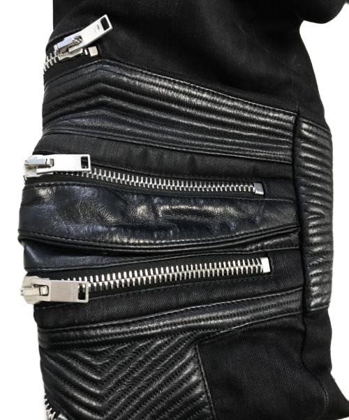 Saint Laurent Paris（サンローランパリ）Saint Laurent Paris (サンローランパリ) Biker pants ブラック サイズ:27の古着・服飾アイテム